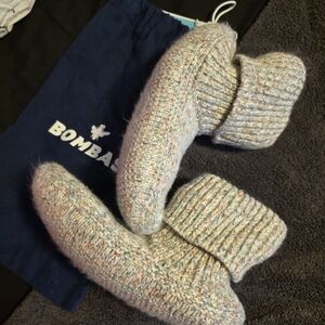 Bombas Multicolor Knit Slipper Socks